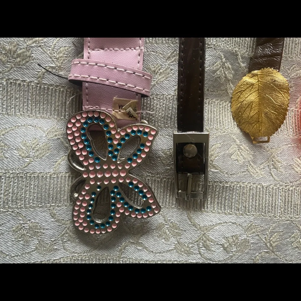 Bundle of girls belts